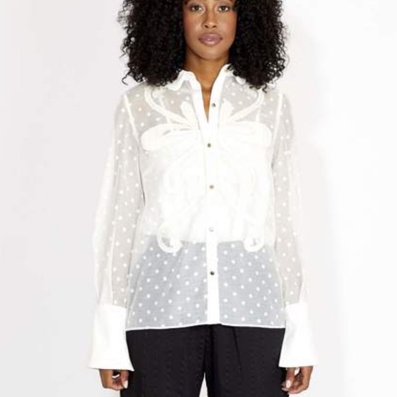 KEEPSAKE the Label Porcelain Chime Shirt size 4 - Picture 1 of 10